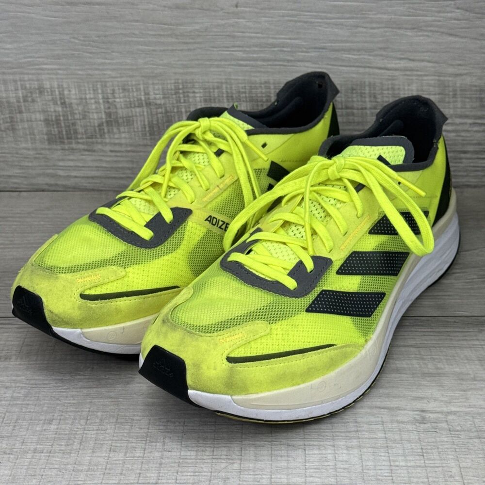 Adidas Adizero Boston 11 Shoes Mens Size 11 Running Trainers Lightstrike Pro